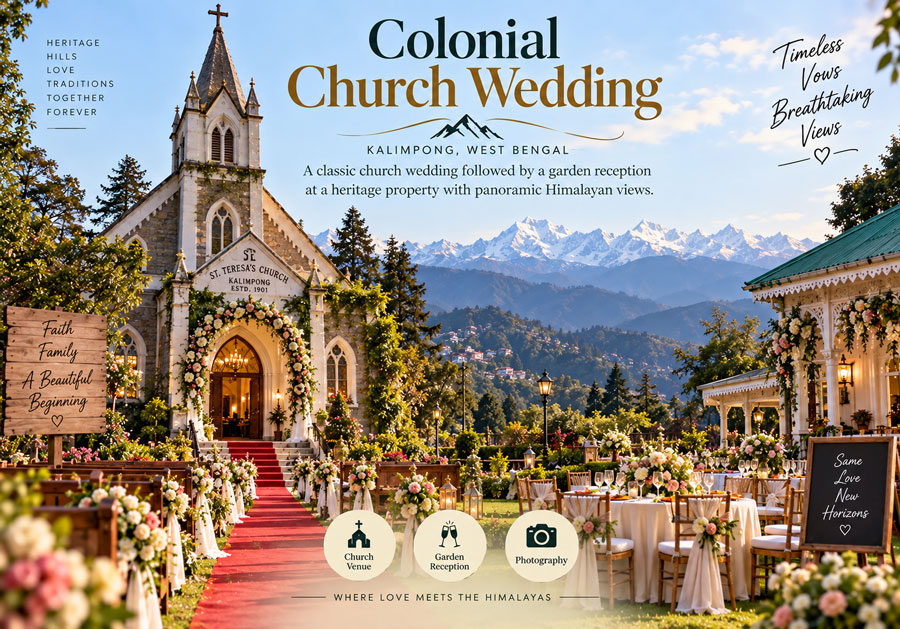 Colonial Church Wedding