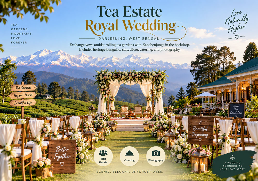 Tea Estate Wedding
